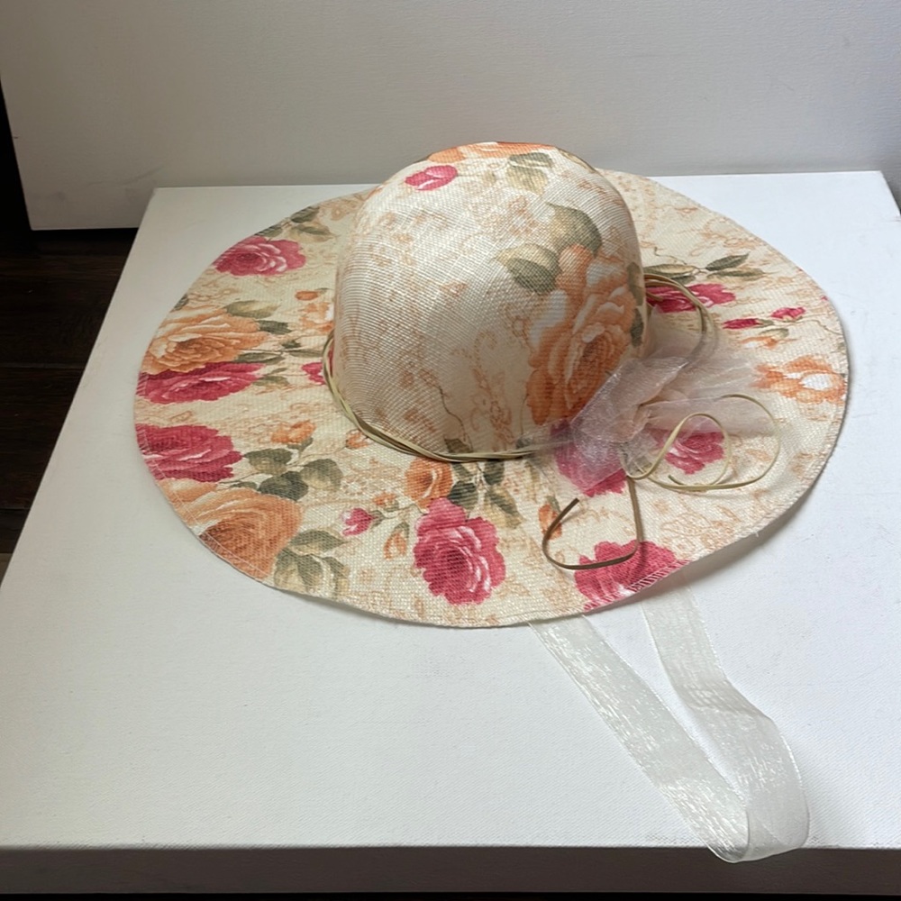 Women’s Floral Floppy Hat | O/S